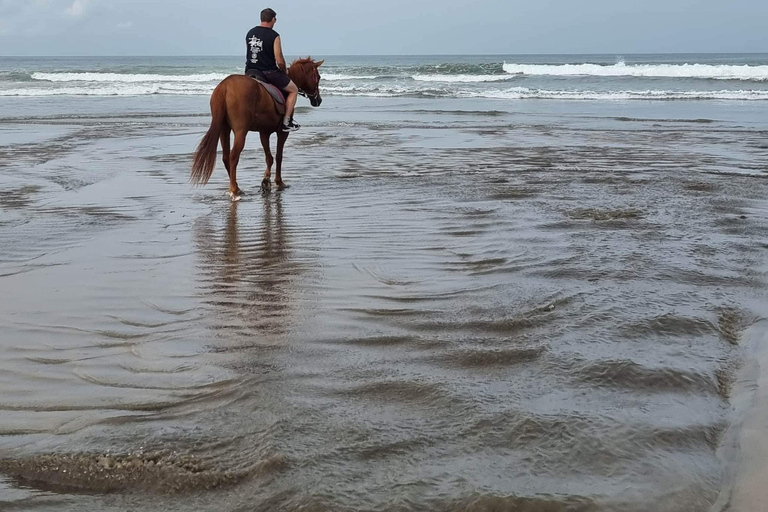Experiência de equitação na praia de Seminyak