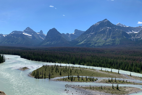 Banff ↔ Jasper Ônibus panorâmico particular [só ida]