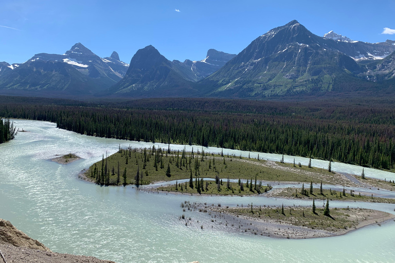 Banff ↔ Jasper Ônibus panorâmico particular [só ida]