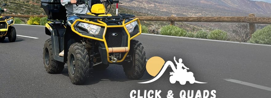 Puerto de la Cruz : excursion en quad vers le Teide ou la vallée