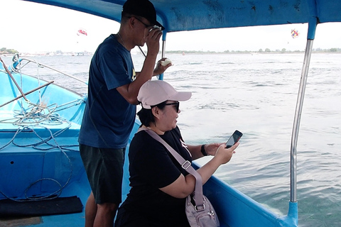 Bali/Nusa Dua: snorkeling, giro in barca con fondo trasparente e centro tartarugheTour per piccoli gruppi con trasferimento (Nusa Dua)