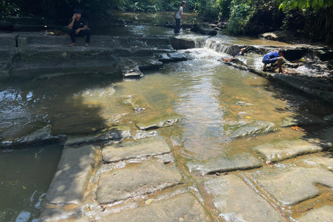 Beng Mealea Banteay Srei and Phnom Kulen Waterfall Day Tour Small-Group Tour