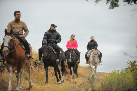El Calafate: Horseback Riding in Cerro Frias El Calafate: Horseback riding at Cerro Frias by night