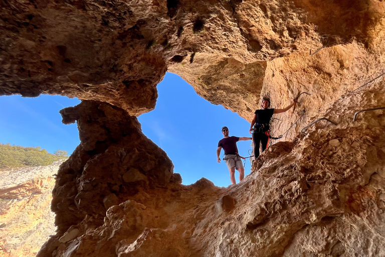 Madrid: Via Ferrata Avontuur met Vervoer