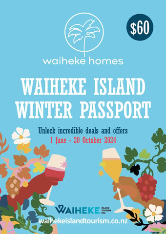 Waiheke Island: Winter Passport with 47 Discounts