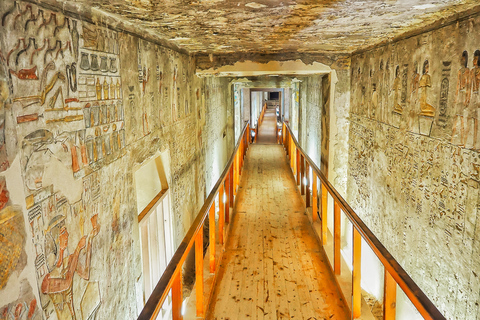 Hurghada: Luxor Valley of the Kings & Tutankhamun Tomb Trip Group Tour with Entry Fees