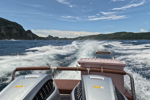 Krabi: Early Bird Phi Phi, Maya & 4 Islands Speedboat Tour