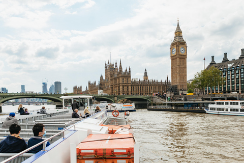 London: River Thames Hop-On Hop-Off Sightseeing Cruise