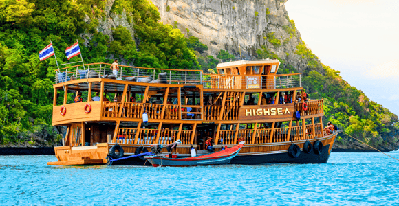 Koh Samui: Mu Ko Ang Thong Park Cruise with Kayaking Option