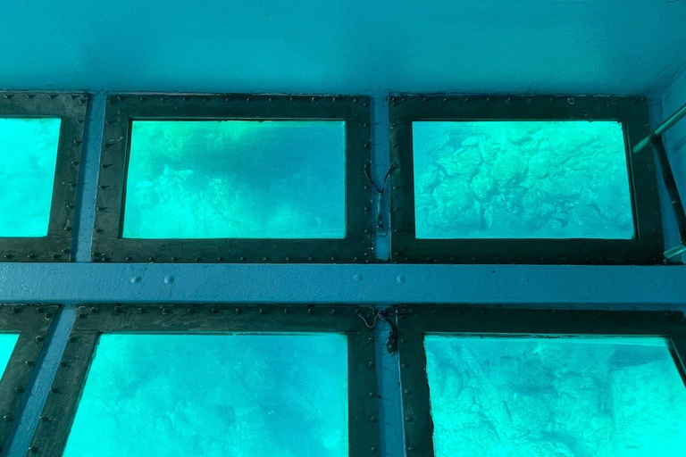 FROM PAPHOS: 1.5 HRS Glass Bottom Boat Cruise with swimming