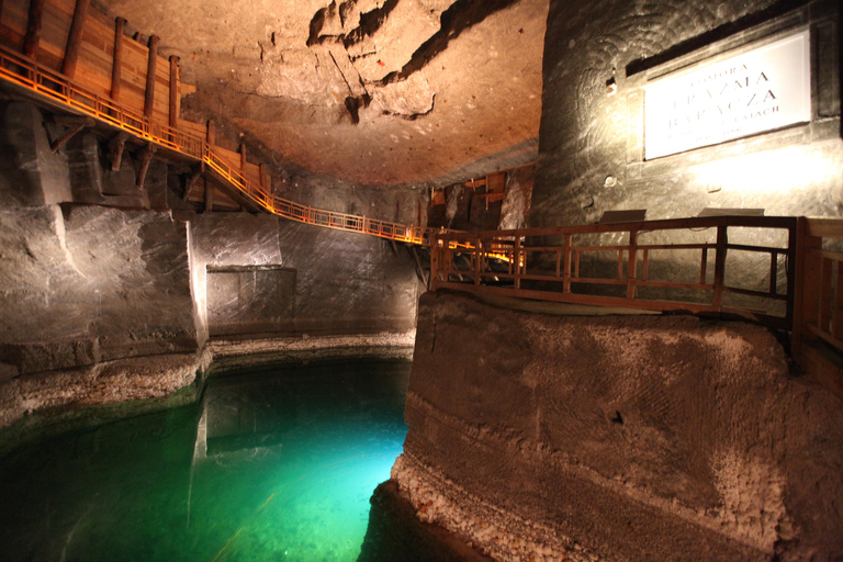 From Krakow: Half-Day Salt Mine and Schindler's Factory Tour From Old Town: %%OFF English Guided Tour with Meeting Point