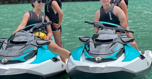 Langkawi Jet Ski Tour Dayang Bunting Free Drone Video