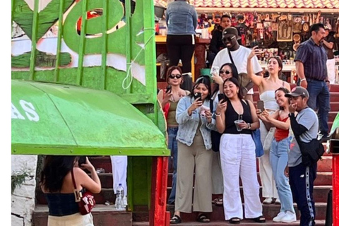 Musique et tequila à Xochimilco, visite de Coyoacán et CUMusique et Tequila à Xochimilco visite Coyoacán et CU