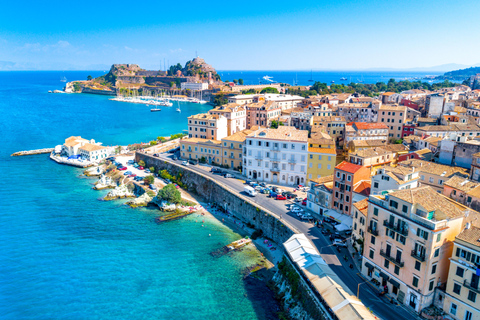 Porto de cruzeiros de Corfu: tour particular personalizado com van limusine