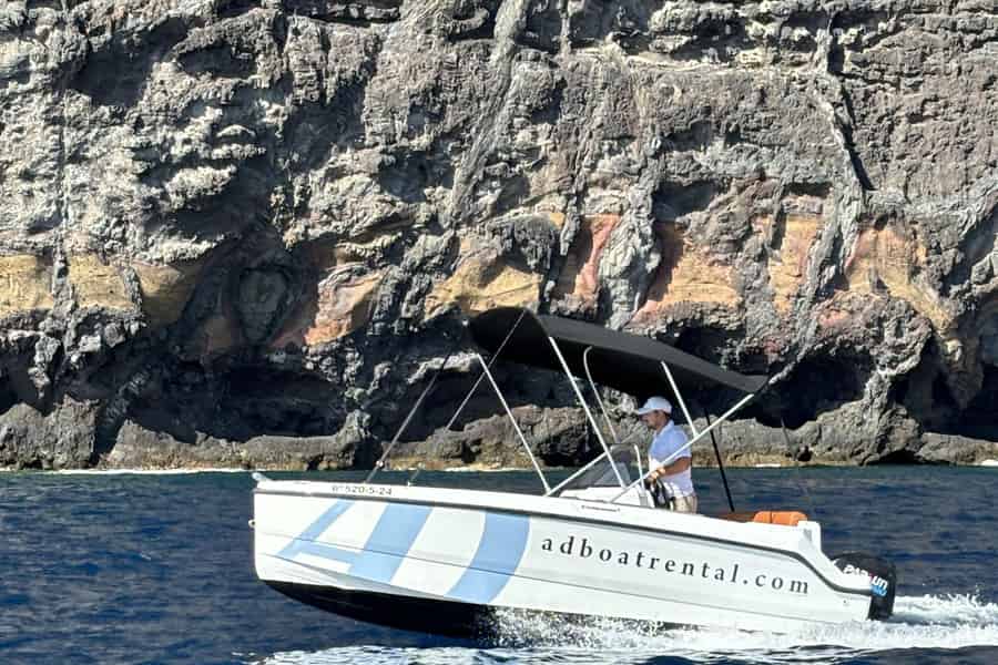Teneriffa: Ein Boot ohne Lizenz mieten. Foto: GetYourGuide