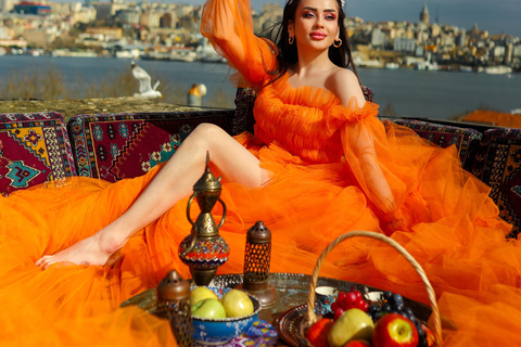 Istanbul: Servizio fotografico professionale su terrazza all'aperto