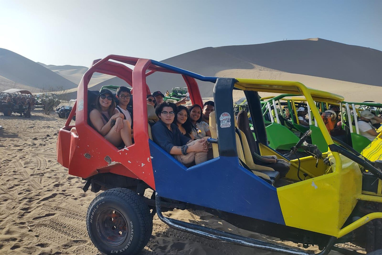 Från Lima: Huacachina Oasis Tour, vingård och solnedgång i öknen