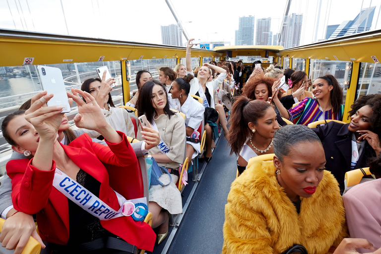 Tokyo: 60min Panoramic Open Top Bus Tour with Audio Guide