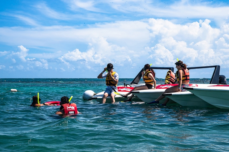 Cancún: avontuur jungle met speedboot en snorkelenCancún: jungle avontuur 09:00 uur (gedeelde speedboot)
