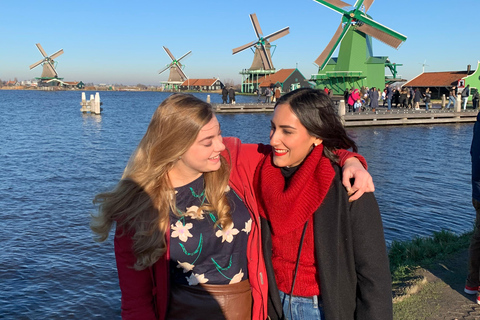 Amsterdam: Live geführte Zaanse Schans &amp; Käseverkostung TourTour auf Spanisch