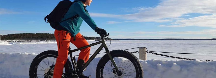 Luleå : location de fatbikes, explorez Luleå comme un habitant de la région !
