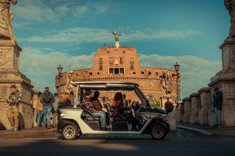 Rom: Private Highlights Tour mit dem GolfwagenPrivate Tour auf Englisch oder Italienisch