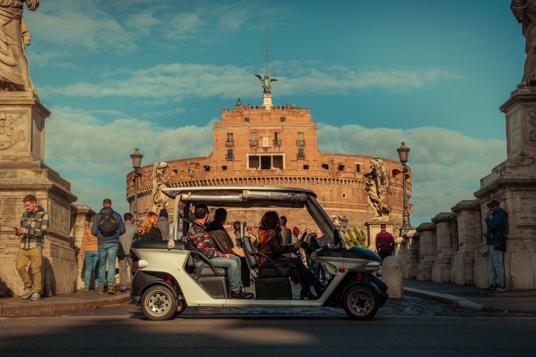Rome: visite privée des points forts en voiturette de golfVisite privée en anglais ou en italien