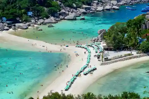 Koh Pha Ngan: Koh Tao og Nangyuan Snorkeltur med frokost