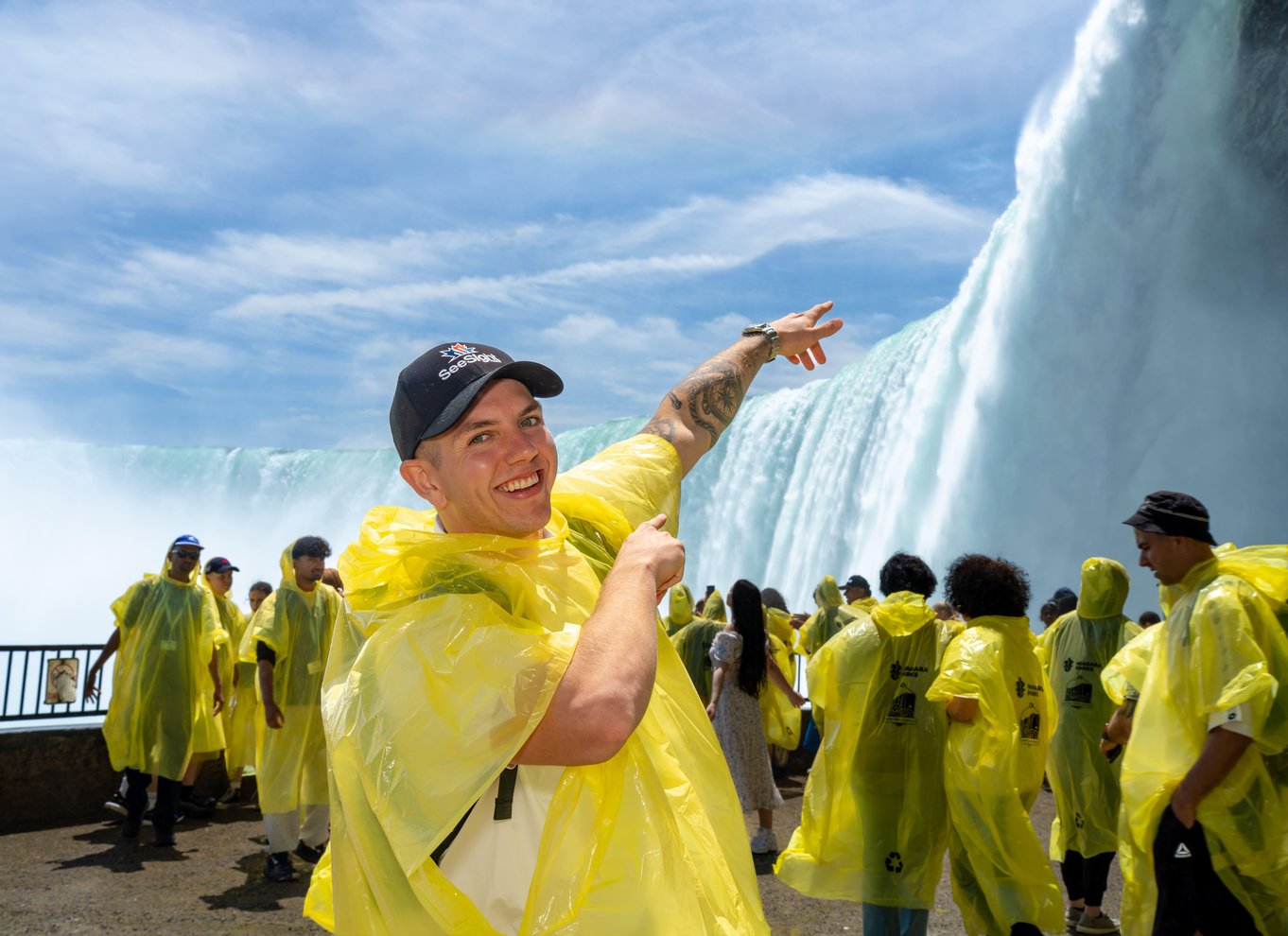 Niagara Falls-tur: Skylon, tur bag vandfaldene og bådtur