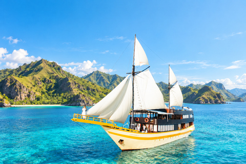 Labuan Bajo: 3-Day Komodo Sailing Luxury Boat with All Fees Luxury Boat - Deluxe Room (2pax/room)