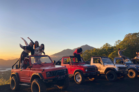 Bali: Mount Batur Sunrise Jeep, Pine Forest And hot springs Hot Spring Ticket (without transportation)