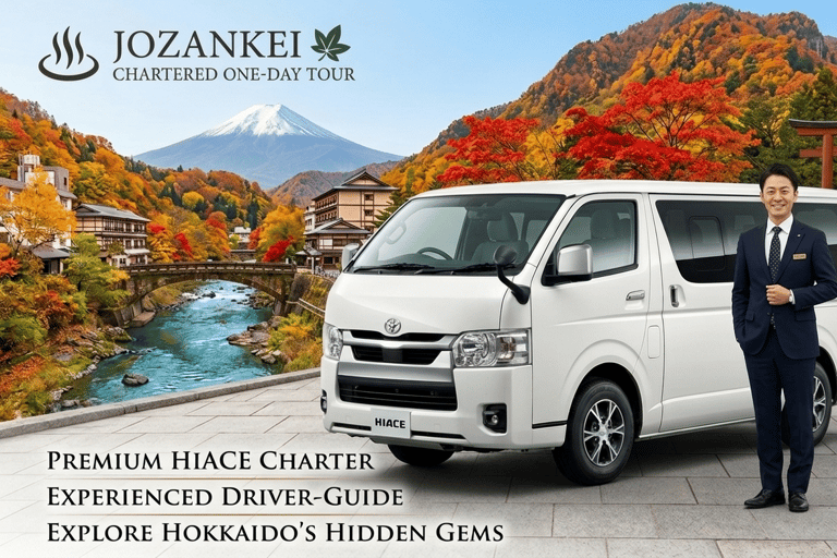 Hokkaido Jozankei Autumn Tour by Private Car & Driver-Guide Alphard Max 5 pax