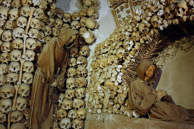 Rome: Capuchin Crypt experience with Panoramic transfer