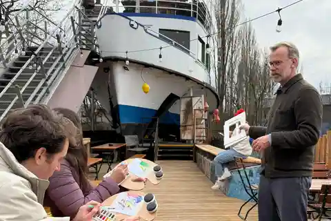 Munich : Atelier d'art urbain et de peinture sur cartes postales