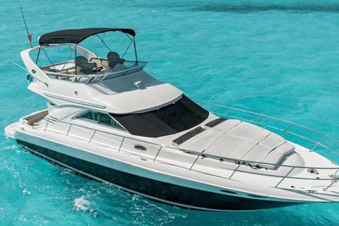 Cancún: Sea Ray F43 Yacht Charter to Isla Mujeres