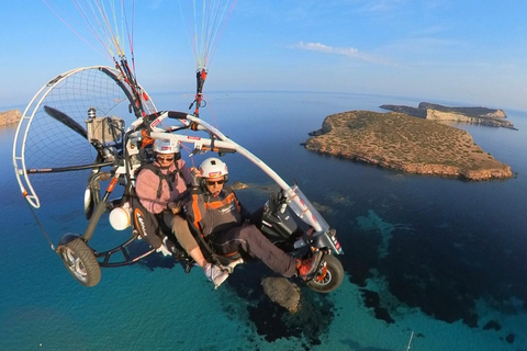 Paseo en Parapente a motor en Ibiza