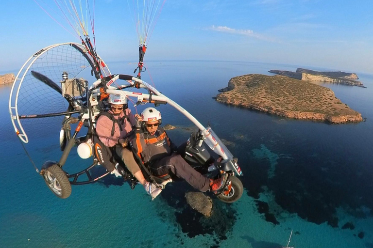 Paseo en Parapente a motor en Ibiza