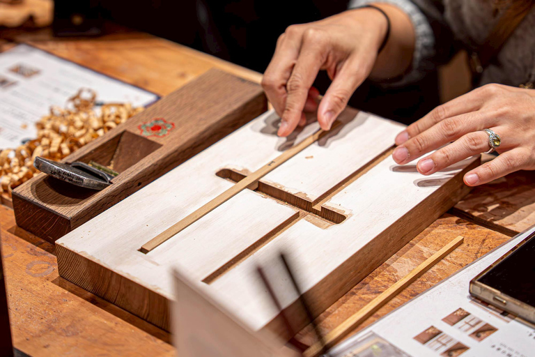 Kyoto: Chopstick Making Workshop at HASHI LAB Near Kyoto Station：Chopstick Making for Families & Couples