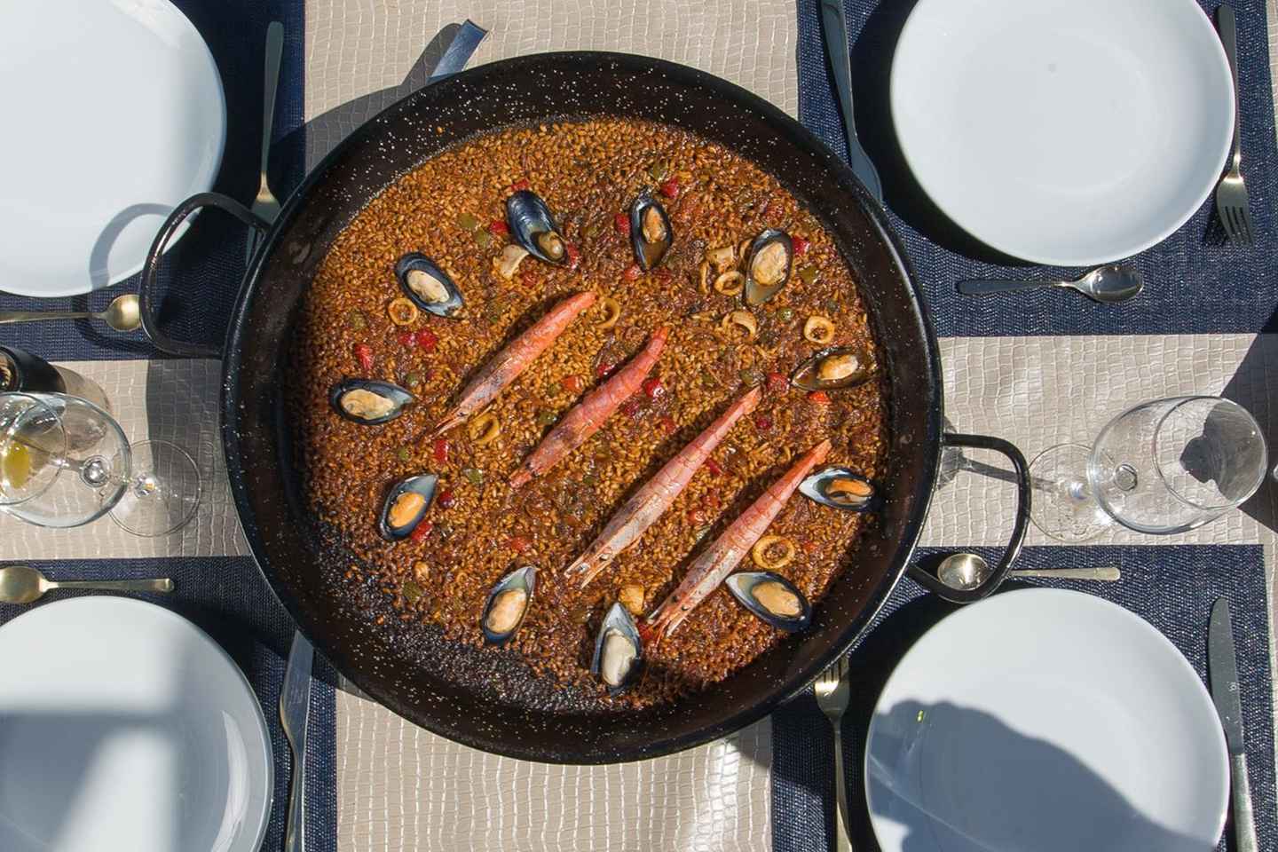 Barcelona Authentic Paella and Sangria Cooking Class