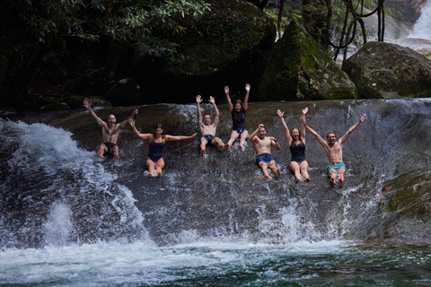 Z Cairns: Atherton Tablelands Eco-Adventure &amp; Swim Tour (Eko-przygoda i pływanie w Atherton Tablelands)