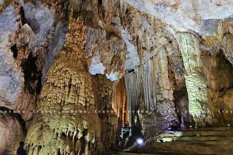 Phong Nha Cave & Paradise Cave: Guided Tour Boat & Explore Group Tour with Drop-Off in Hue