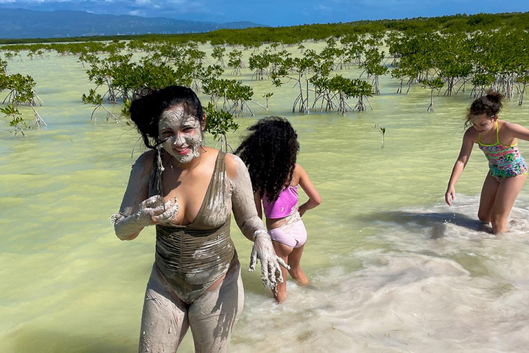 Perdernales : Excursion à la Bahia de las aguilas et à la lagune d'Oviedo