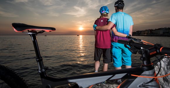 Piran: E-Bike & Snack in Istrien