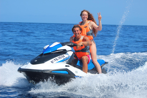 Tenerife: Jet Ski Guided Tour Discovery the Coastline Tenerife: Jet Ski Guided Tour for 1 Person Only