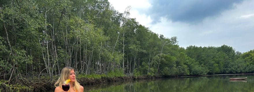 Visite en bateau de la mangrove de Quepos et préparation de ceviche tropical à bord