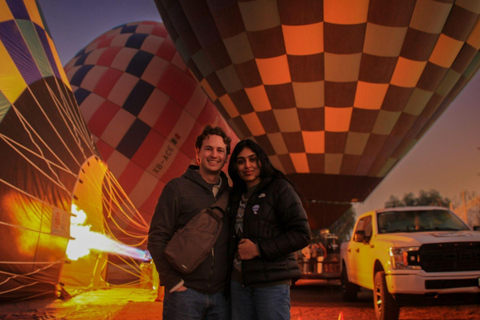 Teotihuacán: Sunrise Hot-Air Balloon Flight Experiences Private Teotihuacán Balloon Flight