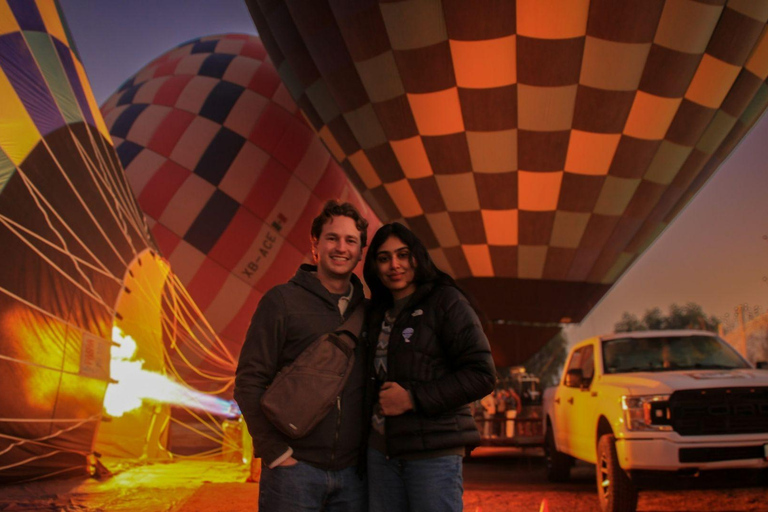 Teotihuacán: Sunrise Hot-Air Balloon Flight Experiences Private Teotihuacán Balloon Flight