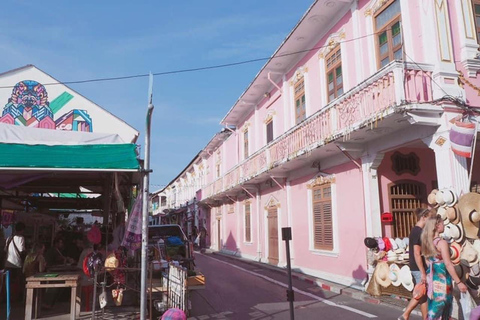 Phuket City: Half day highlights with night market