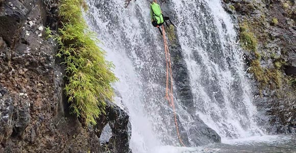 Mauritius: Tamarind Falls Abseiling/Canyoning Experience