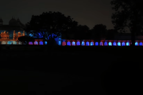Agra: Evening Agra Fort Light and Sound Show Guided Tour